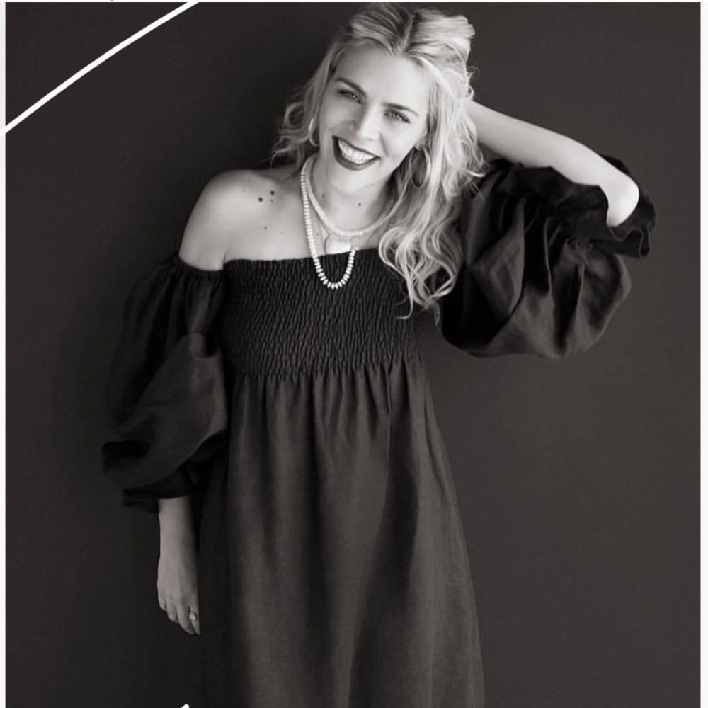 SLEEPER Atlanta Linen Dress